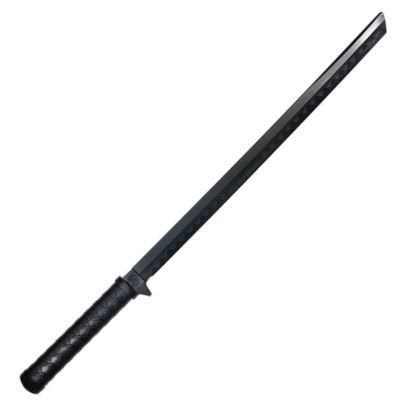 E-BOGU | Black Polypropylene Ninja Sword II (34.5") | Durable Polypropylene Practice Sword |