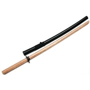 E-BOGU Natural Oak Wooden Sword 40 with Sheath | Practice Sword for Training | Kendo, Iaido, Jodo