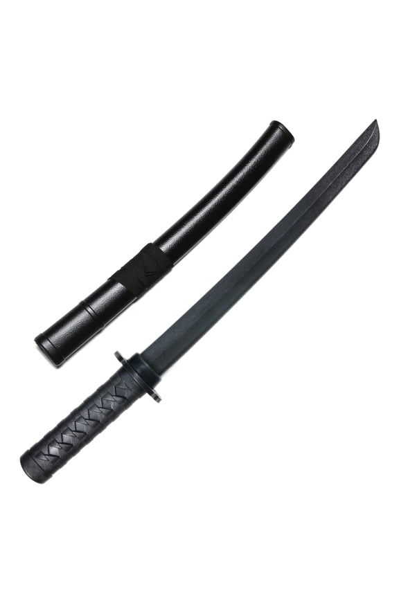| Polypropylene Bokken (24.5") with Sheath | Martial Arts Equipment | Samurai Practice Set for Training