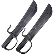 E-BOGU Polypropylene Wing Chun Practice Swords 18" | Set of 2 | Martial Arts Equipment | Practice Swords for Training