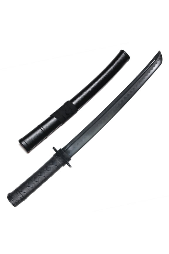 Polypropylene Wakizashi Katana Sword (23.5") with Sheath/Scabbard | Martial Arts Equipment | Practice Sword Set for Training