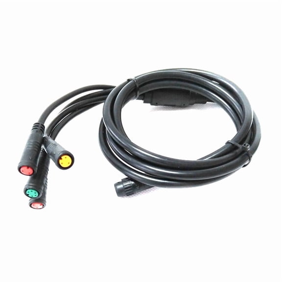 E-Bike 1T4 E-Bike Extension Cord Cable Waterproof Connector for Electric Bicycle Brake _wm25