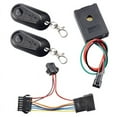 thumbnail image 1 of E-Bike Alarm System 36V 48V 60V 72V with Dual Switch for Electric Bicycle Scooter Brushless Controller,1 x Alarm System 2 x Remote control 1 x wiring harness,Black, 1 of 7