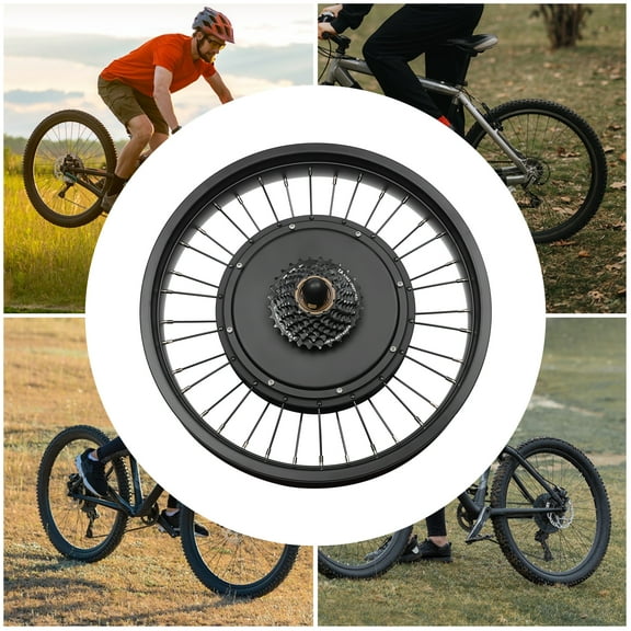 E-Bike Conversion Kit for Snowmobile and Bicycle Conversions with a Wheel Size of 20inch