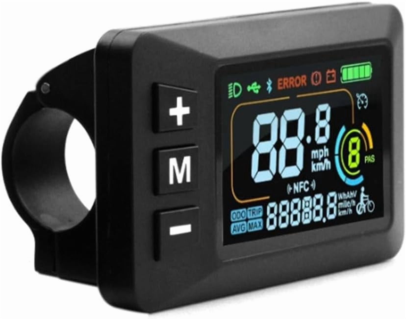 E-Bike Display 24V 36V 48V 60V LCD Screen with 5 Pin Waterproof ...