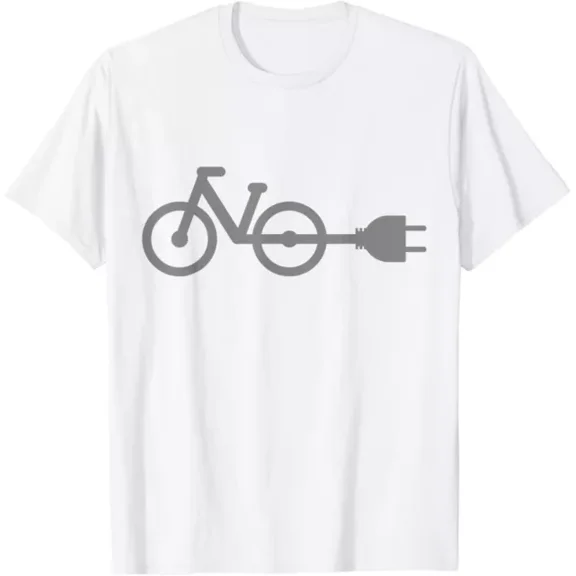 E-Bike Electric Bicycle T-Shirt Unisex S-5XL Hot Trending Shirt, Vintage Birthday Gift