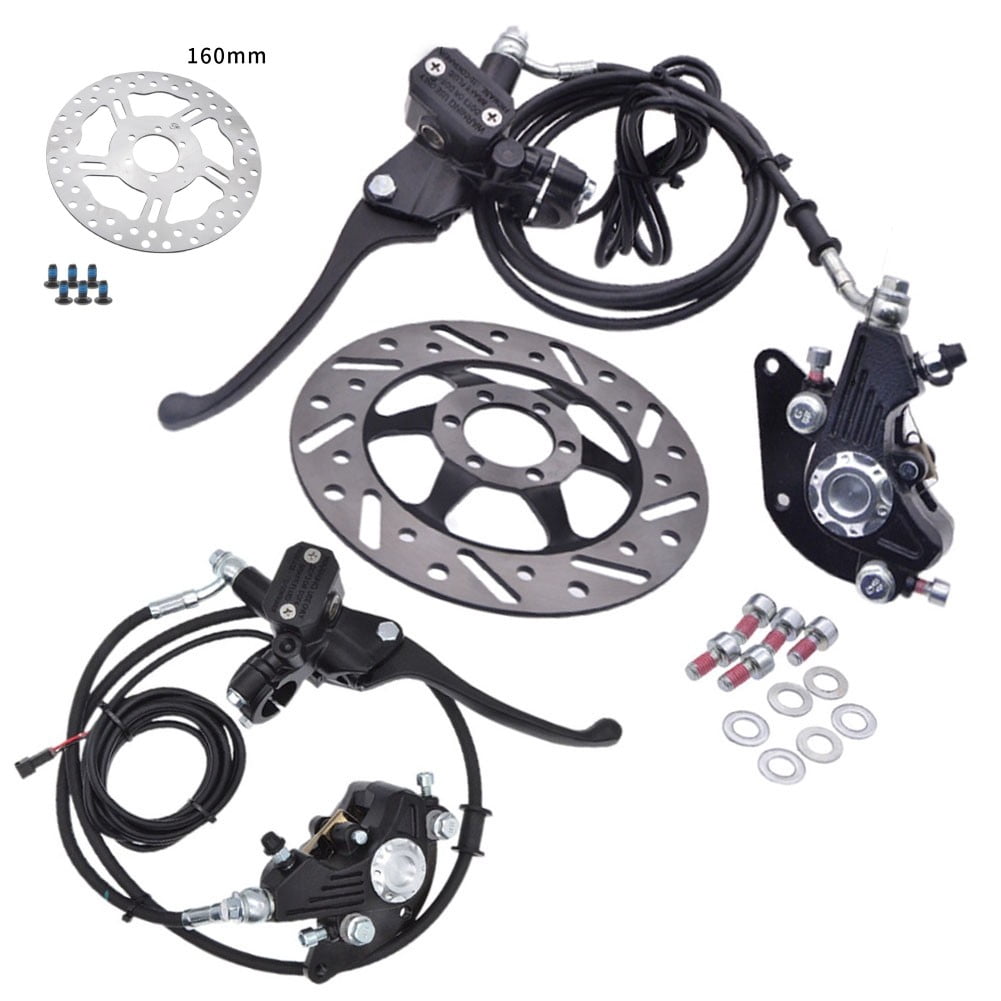 E-Bike Hydraulic Disc brake Set folding Electric Bicycle Power Cut Off Braking