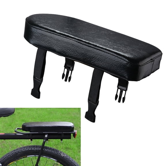 E-Bike Rear Seat Cushion Thick Back Rack Saddle Seat Pad for Boys and Girls Bikes Universal Fit for Electric Bicycles