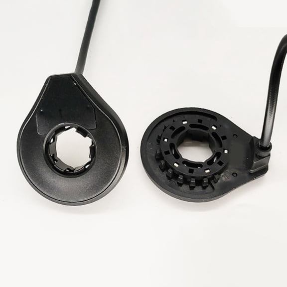 E-Bike Speed Sensor, 6/12 Magnet Detection For Electric Bicycles, Universal Left Side Mount With 0.7m Extension Cable, Accurate RPM Measurement For DIY Replacement