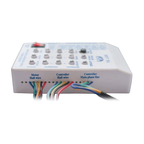 E-Bike Tester, 24V 36V 48V 60V 72V E-bike Scooter Brushless Car Motor Controller Tester,Spared Device Controller
