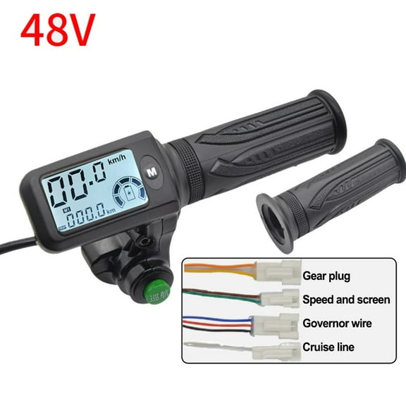E-Bike Throttle Grip Electric bike cruise Electric Vehicle Throttle 36-60V