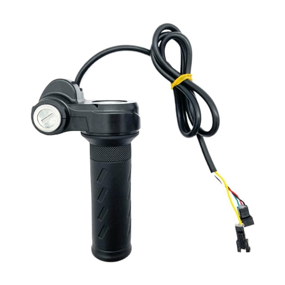 E-Bike Throttle with Plug-and-Play Compatibility, Ergonomic Design for Comfortable Riding, Made of Reinforced Plastic