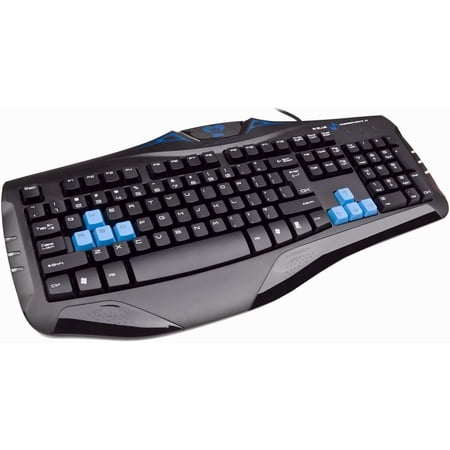 E-Blue Cobra Combatant-X Advanced WASD LED Gaming Keyboard EKM057BK