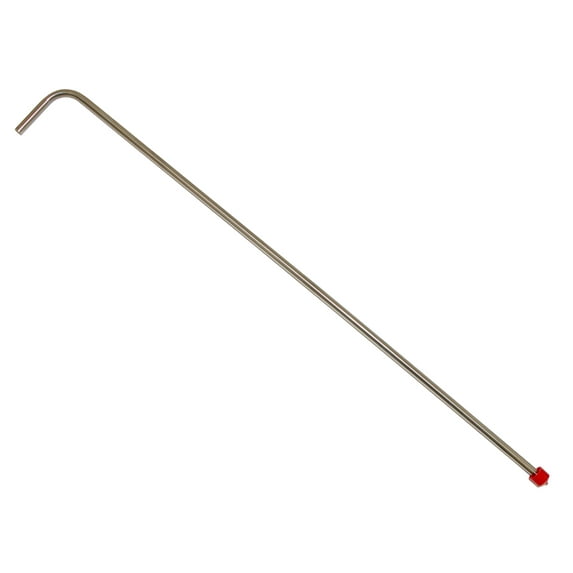 E.C. Kraus Curved Racking Cane: 27" Long / Stainless Steel / 3/8" Tubing