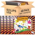 thumbnail image 1 of E-CLIPS USA Sketch Book Drawing Pad for Kids with Matte Paper Finish, 9” x 12”, 4-Pack, 1 of 7