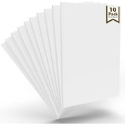 E-CLIPS USA White Foam Boards 20”x30” Foam Core Boards for School & Office Use, 10 Pack