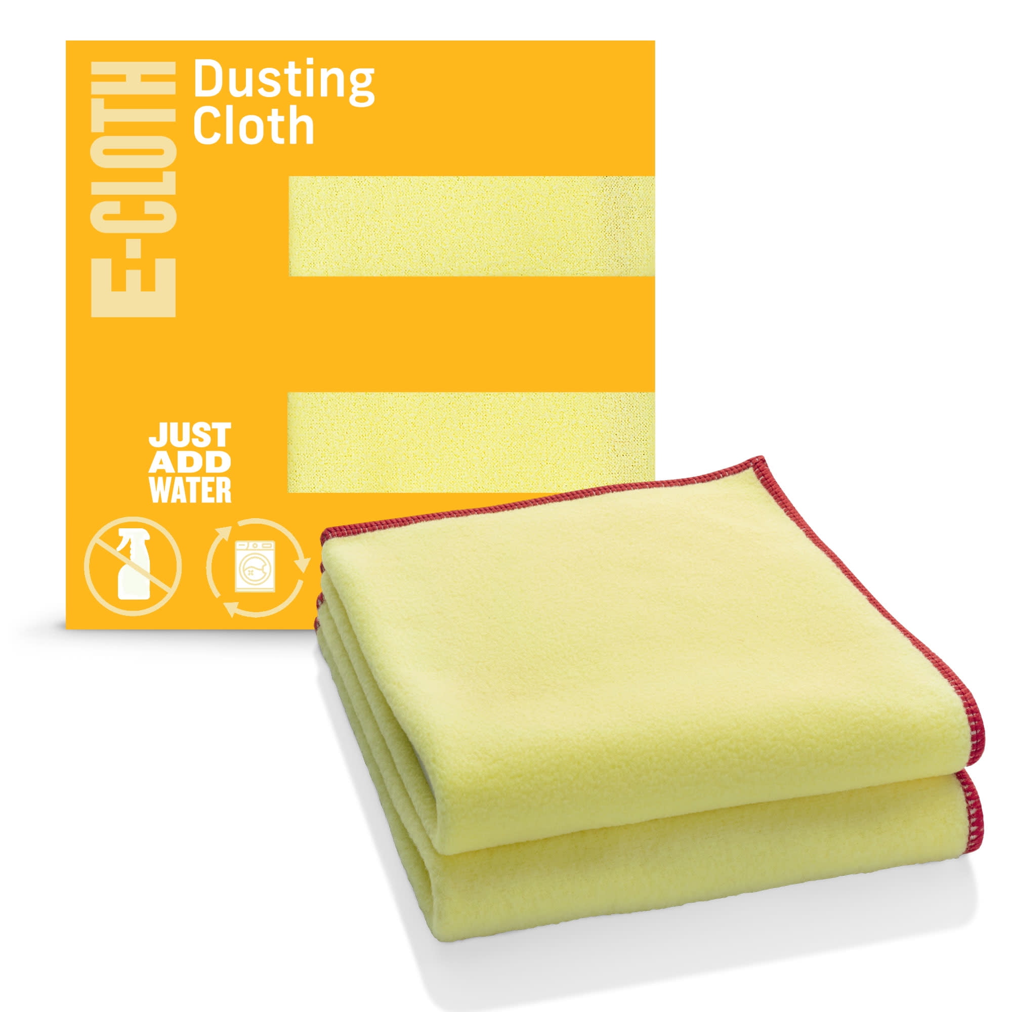 E-Cloth 2 Dusting Cloths, Perfect Chemical Free Cleaning With Just Water, 99%  Antibacterial - Walmart.com
