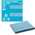 thumbnail image 1 of E-Cloth Glass & Polishing Cloths, Premium Microfiber Glass Cleaner, Great for Windows, Glass and Mirrors, Washable and Reusable, 100 Wash Guarantee, Alaskan Blue, 1 Pack, 1 of 9