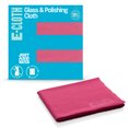 thumbnail image 1 of E-Cloth Glass & Polishing Cloths, Premium Microfiber Glass Cleaner, Great for Windows, Glass and Mirrors, Washable and Reusable, 100 Wash Guarantee, Raspberry Rose, 1 Pack, 1 of 8