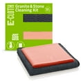 thumbnail image 1 of E-Cloth Granite & Stone Cleaning Kit Contains Effective Streak-Free Microfiber Cleaner for Countertops, 2 Cloth Set, 1 of 8