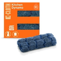 E-Cloth Microfiber Kitchen Dynamo Alternative to Smelly Disposable Sponges, Blue
