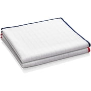 E-Cloth Wash & Wipe Microfiber Dish Cloth, 1 Blue Trim & 1 Red Trim, 2 Count