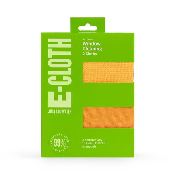 E-Cloth Window Cleaning Kit, Resuable Eco-Friendly Glass Cleaner with Just Water