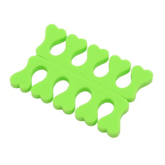 E Cotton Toe Spreader Separator For Manicure Pedicure Nail Polish Application Tool Women Men Use Toe Divider Sponge 1 Pair