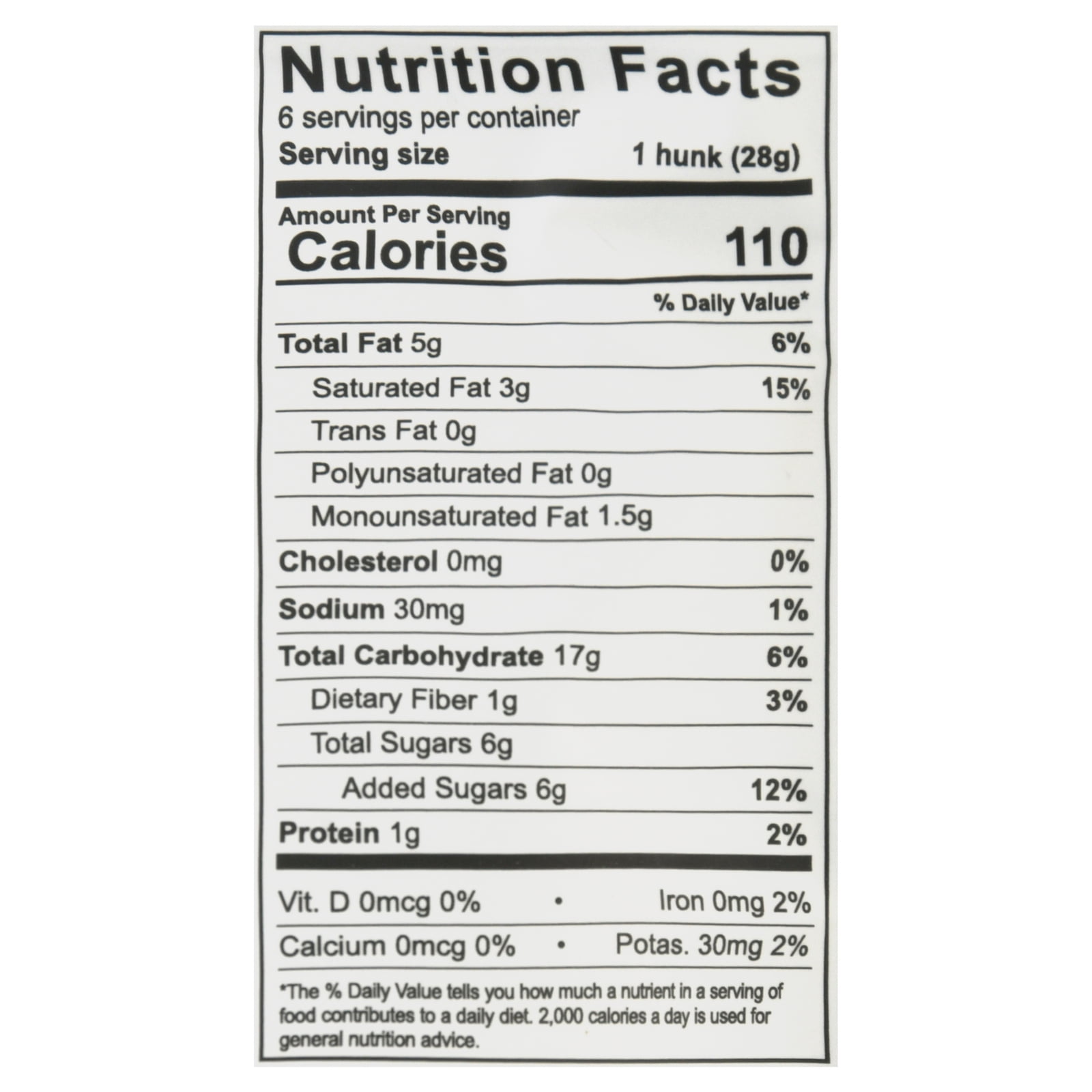 Heavenly Hunks - Cookie Oatmeal White Chocolate 6 Oz