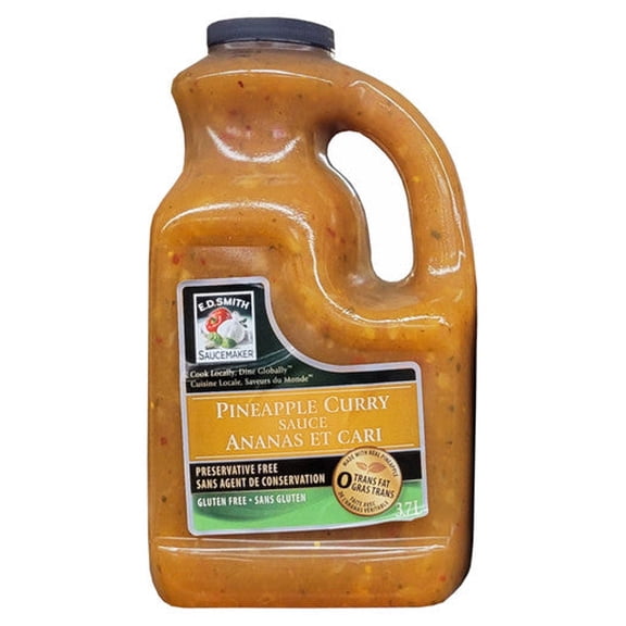 E.D. Smith Saucemaker Pineapple Curry Sauce 3.7L/1 Gal