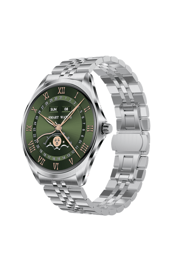 1.43 inch AMOLED Super Thin Smart Watch TN88 Bluetooth Call Sports Watch for Men and Women-Silver