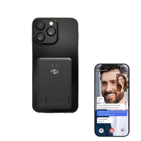 E EYAFA AI Translator 142 Languages, Cross-App/Video and Audio Instant Translate for Travel Business Meeting Students