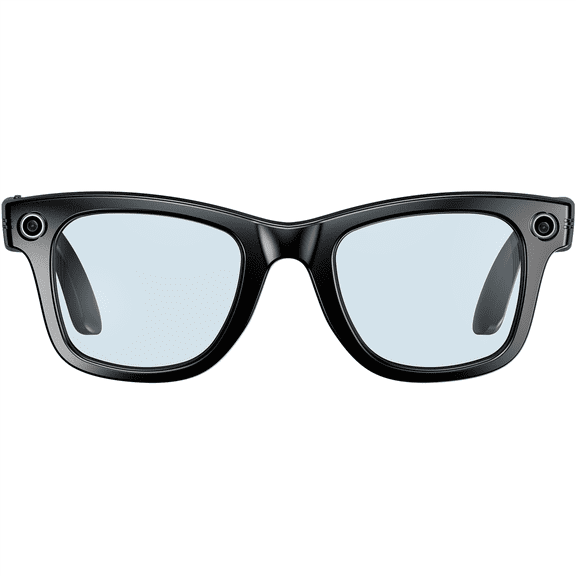 E EYAFA Ai Smart Sunglasses with 8-Megapixel High-Definition Camera AI Photo Recognition AI Smart Translation Dual Microphone 4GB RAM+32GB ROM -Transparent