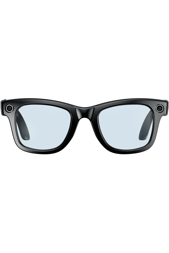 Ai Smart Sunglasses with 8-Megapixel High-Definition Camera AI Photo Recognition AI Smart Translation Dual Microphone 4GB RAM+32GB ROM -Transparent