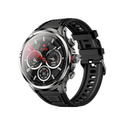 E EYAFA Android System Smart Watch H18Pro with 3GB RAM and 32GB ROM 1.95 inch AMOLED Screen 1880mAh Battery for Men and Women-Black