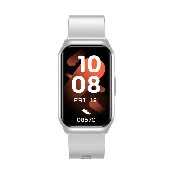 E EYAFA Bluetooth Call Smart Bracelet Fashion Sports Watch with 1.45 inch Screen for Men and Women-Silver