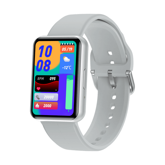 E EYAFA Bluetooth Call Smart Sports Bracelet,1.57 inch HD Screen,Fitness Tracker,Man and Women Sports Smart Watches,Silver