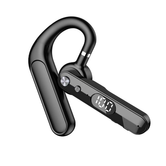 E EYAFA Bluetooth Headset for Drivers & Business, Dual Mic, Bluetooth 5.4, 48-Hour Battery Life, Noise Cancelling, Hands-Free Calling, Comfortable, Lightweight for Office & On-The-Go Use