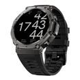thumbnail image 1 of E EYAFA DM58 Smart Watch 1.43 Inch AMOLED Display 5ATM Waterproof  Smartwatch(Black), 1 of 7