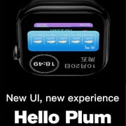 E EYAFA Hello plum 26 Smart Watch with 2.06 inch AMOLED Screen,1GB ROM,Support Whats APP Message Reply,Man and Womens Smart Sports Watch