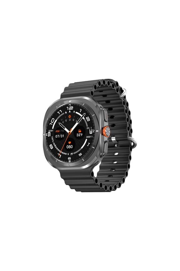 Smart Watch DT Ultra Mini,1.32 inch HD Screen,4GB Memory,Bluetooth Call Smart Watch for Men and Women-Black