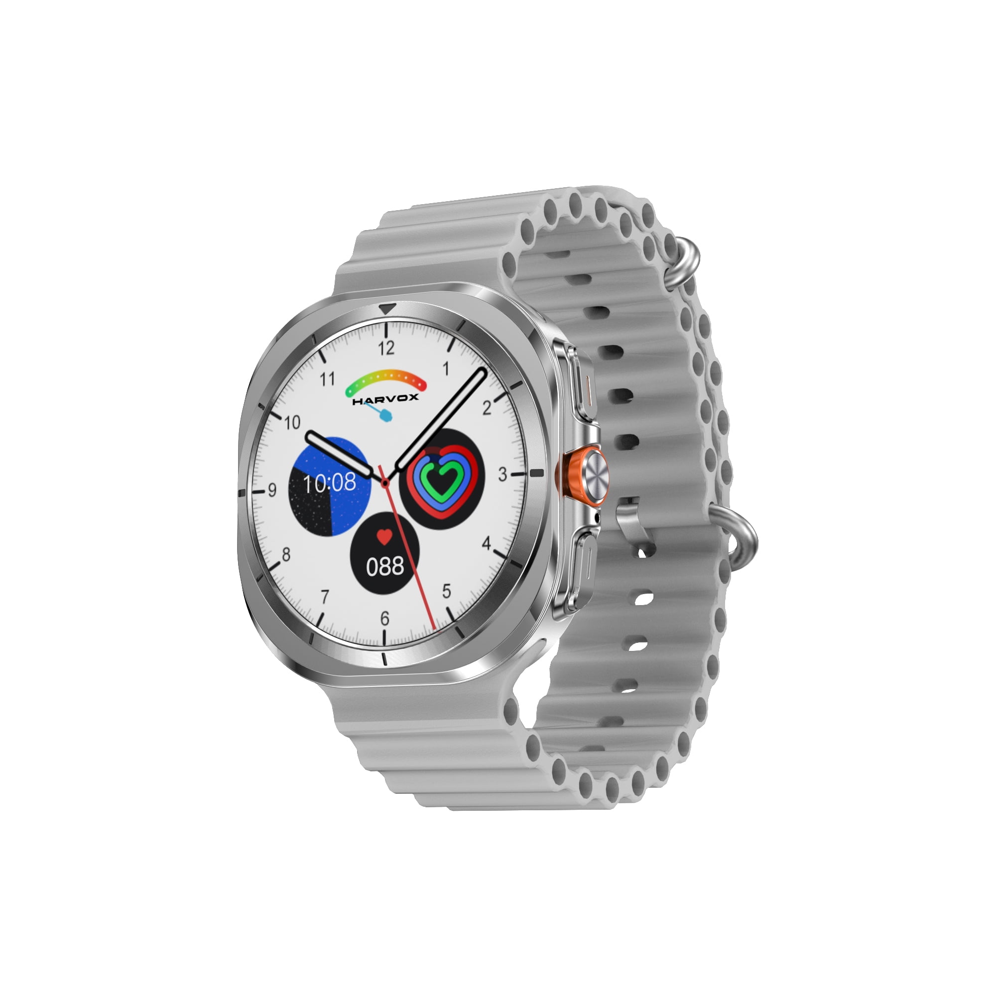 E EYAFA Smart Watch DT Ultra Mini,1.32 inch HD Screen,4GB Memory,Bluetooth Call Smart Watch for Men and Women-White