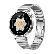 E EYAFA Women Fashion Smart Watch JS GT4 Mini with 1.39 inch Full Touch Screen Bluetooth Call Sports Watch-Silver