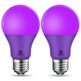 thumbnail image 1 of E Energetic Lighting LED 3 w (40 w Equivalent) Purple Decorative Light Bulbs, (2 Pack), 1 of 7