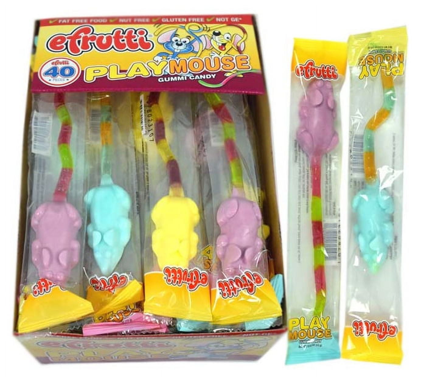 E.FRUTTI GUMMI PLAYMOUSE 40ct