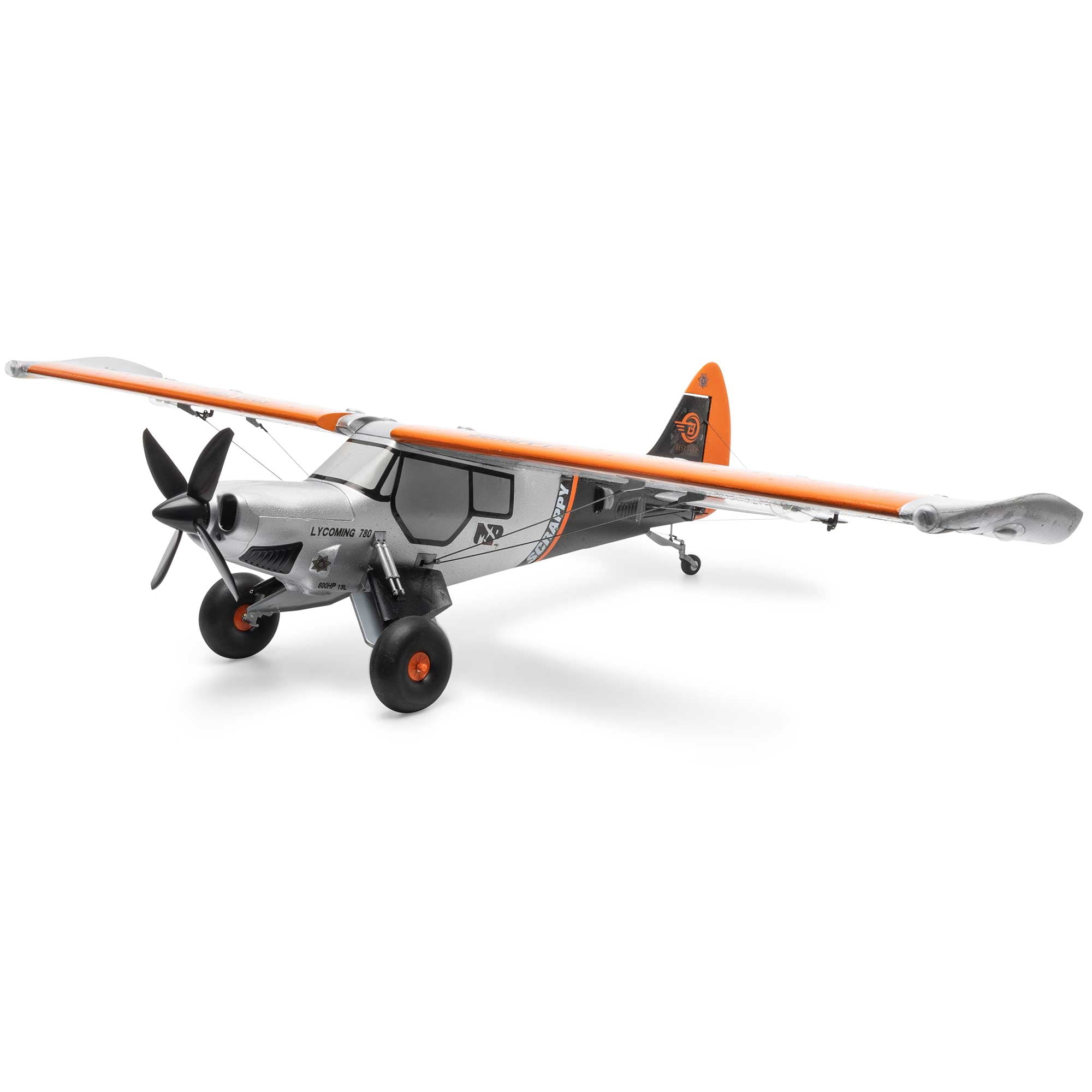 E-flite Micro Scrappy 800mm BNF Basic EFL02150D RC Aerobatic Airplanes
