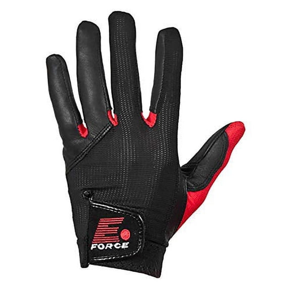 E-Force Weapon Racquetball Glove (Black/Red)- Left Medium