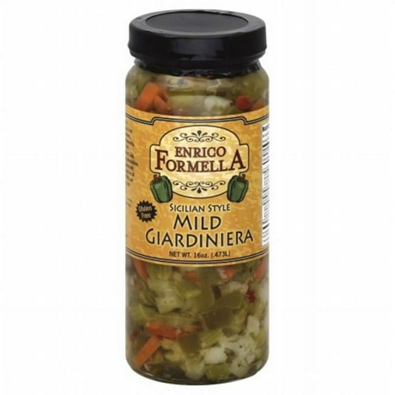 E Formella & Sons Enrico Formella Giardiniera, 16 oz Pack Of 12