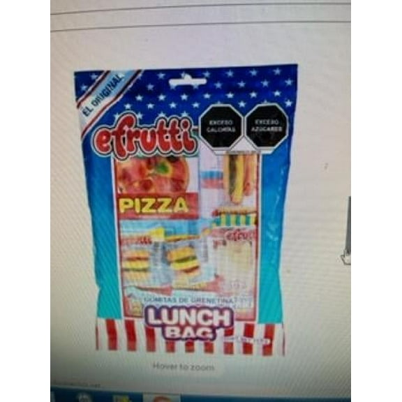eFrutti Lunch Bag Gummi Candy Variety Pack, 2.7 oz Theme Bag, Mini Gummi Snacks Assortment