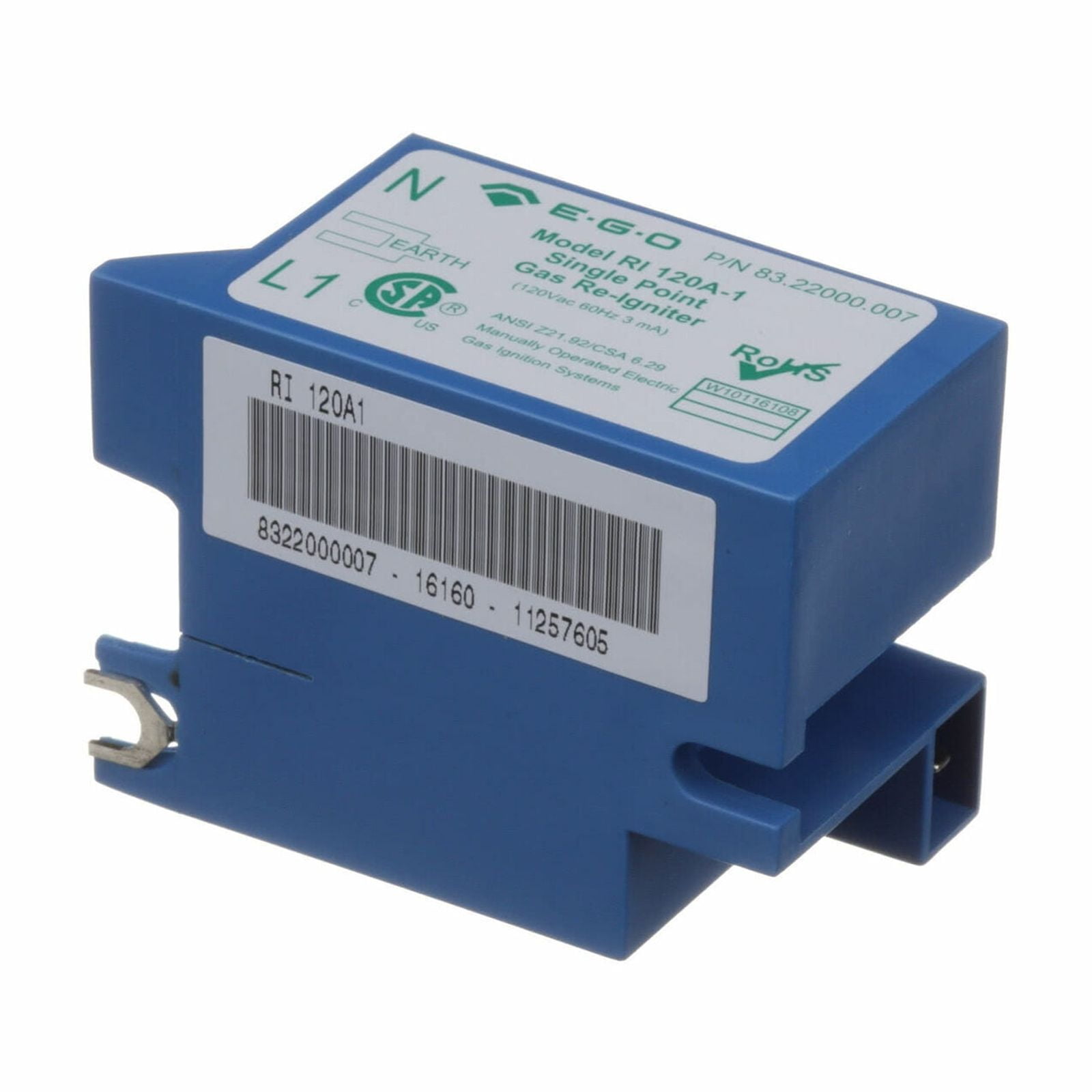 E.G.O/Tytronics Spark Ignition Module Model RI 120A-1 OEM replacement ...